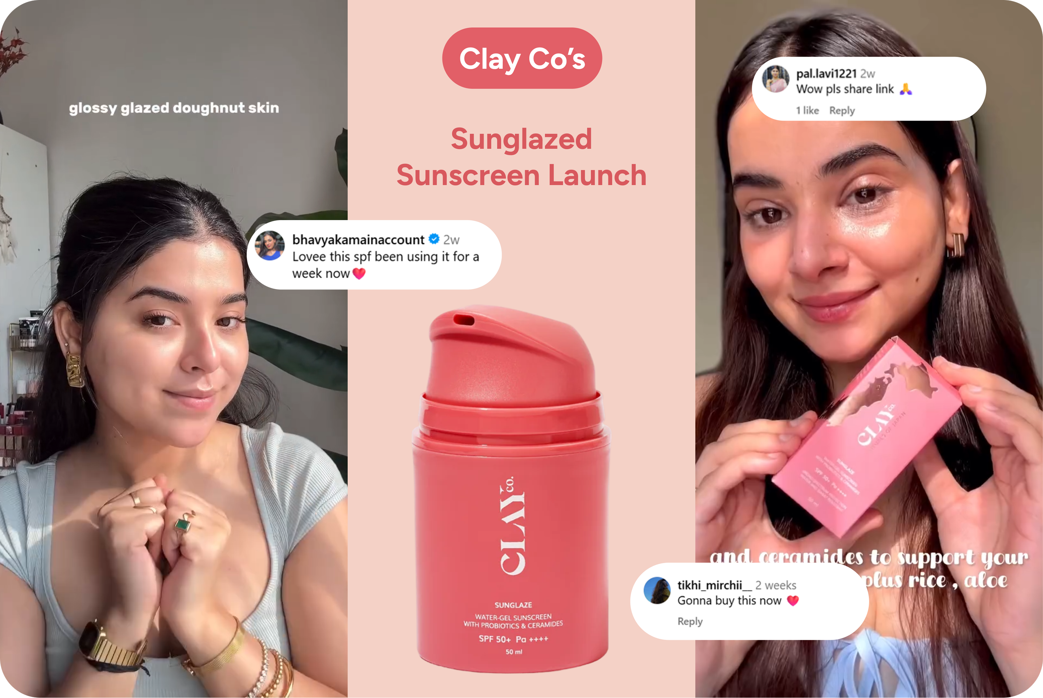Launching Clay Co’s SUNGLAZED – The Ultimate Daily Sunscreen for Indian Skin